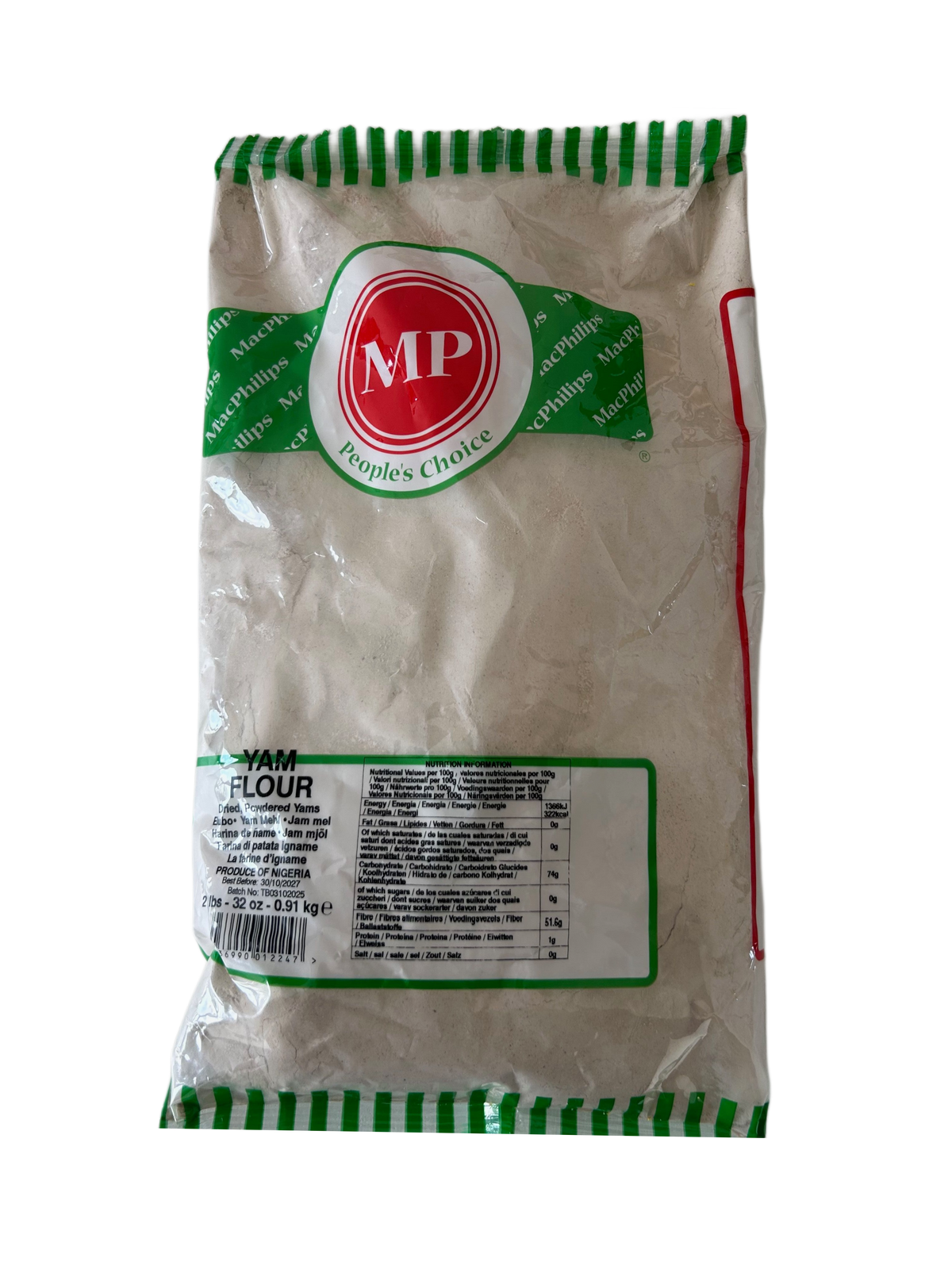 Yam Flour (Elubo)