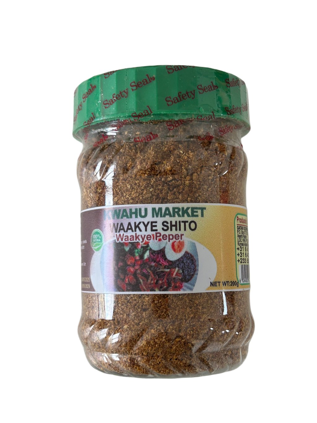 Waakye Shito, Waakye Peper